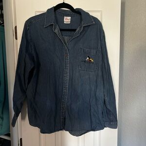 Disney Blue Denim Shirt